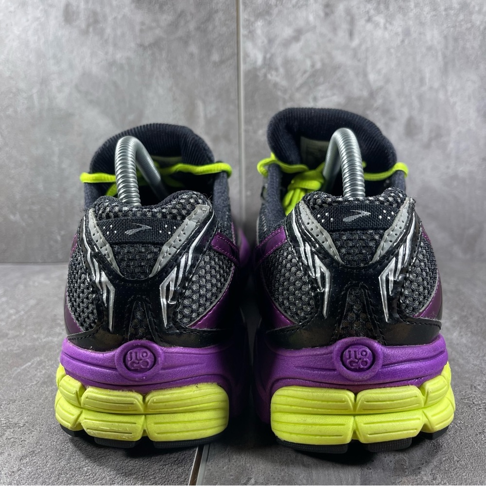 Brooks Ravenna 4 Womens Running Shoe Black Purple - Picture 4 of 8